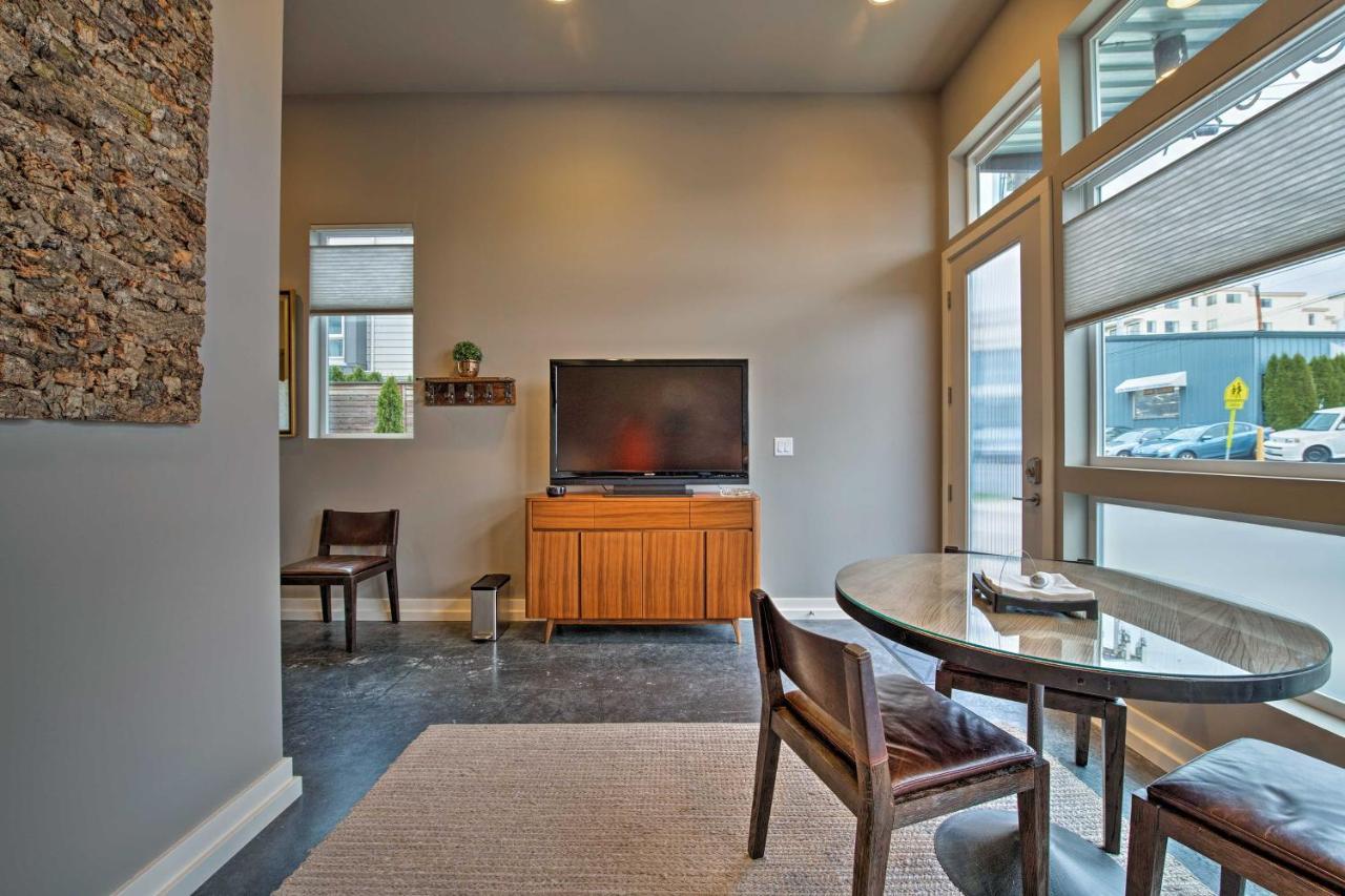 Sleek Seattle Studio 5 Min To Downtown Ballard! Eksteriør billede