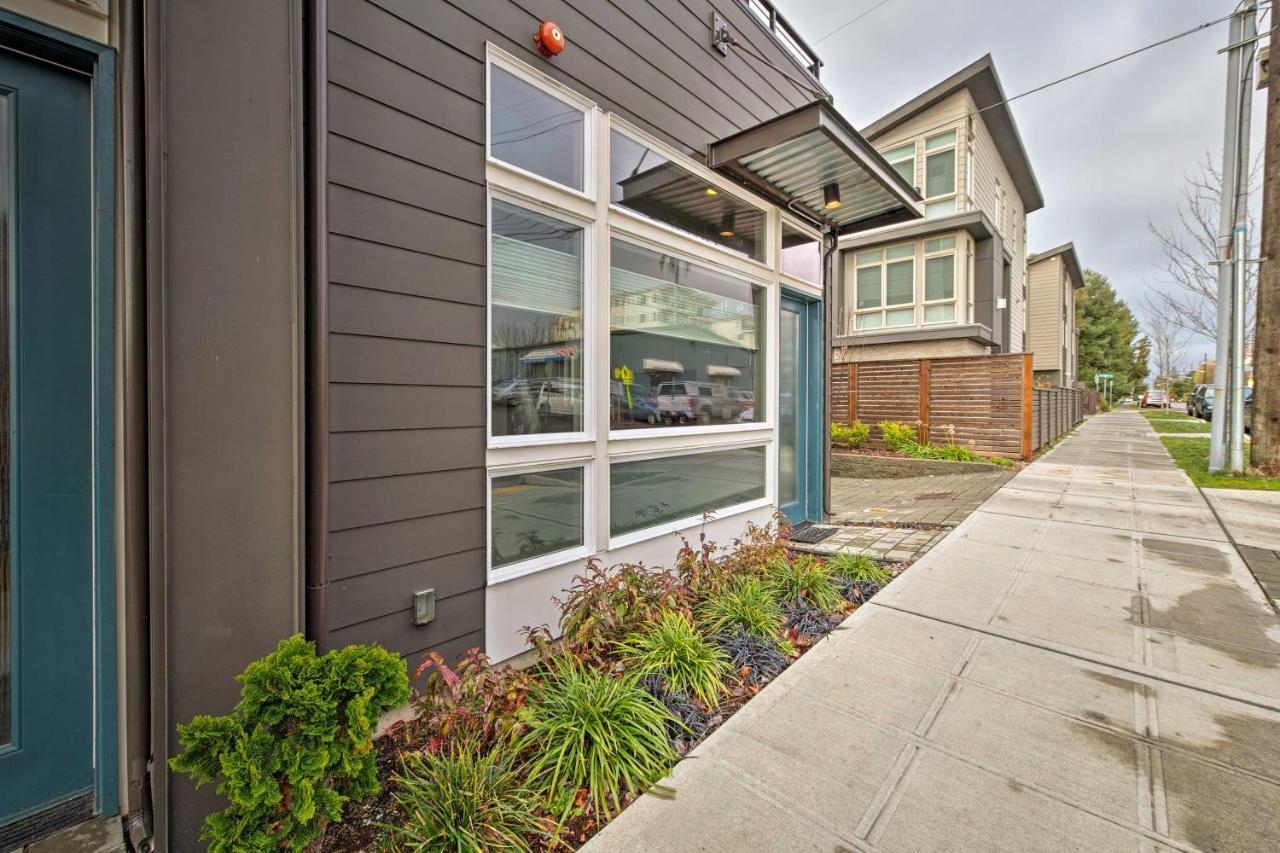 Sleek Seattle Studio 5 Min To Downtown Ballard! Eksteriør billede